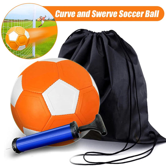Sport Curve Swerve Soccer Ball Magic Football Curving Kick Ball Outdoor Training - San Co Sports